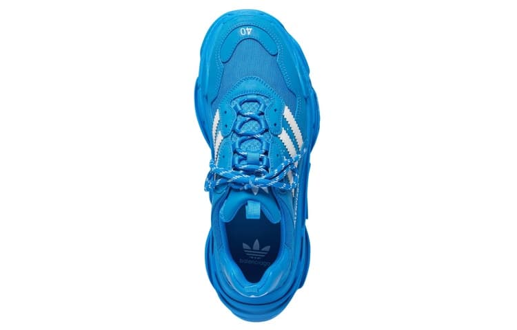 Кроссовки adidas x Balenciaga Triple S Blue - изображение 3