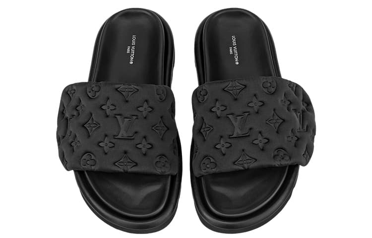 Сандалии Louis Vuitton Pool Pillow Comfort Black - изображение 5