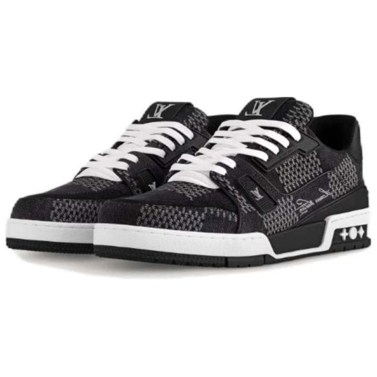 Кроссовки Louis Vuitton Trainer Black - изображение 4