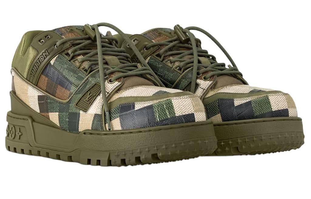 Кроссовки Louis Vuitton Trainer Maxi Green - изображение 2