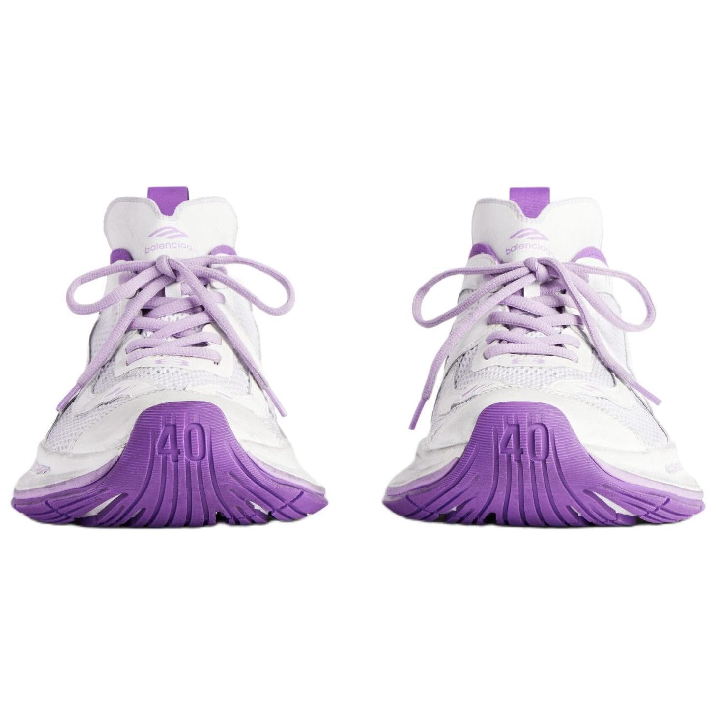 Кроссовки Balenciaga Circuit Low Топ Повседневная обувь Женская Фиолетовая - изображение 5