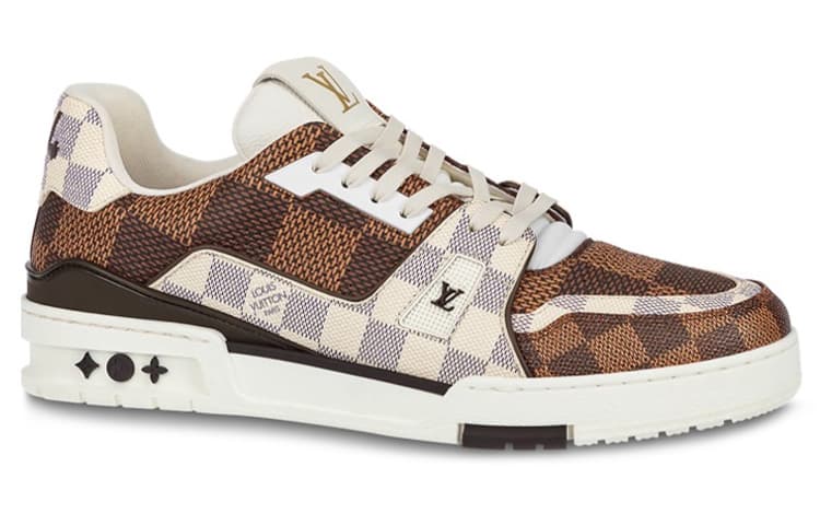 Кроссовки Louis Vuitton Trainer Brown - изображение 2
