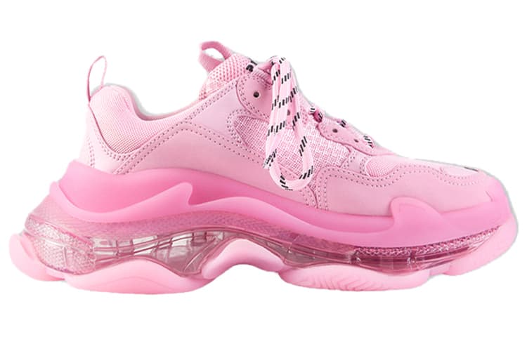 Кроссовки Balenciaga Triple S Clear Sole Pink - изображение 2