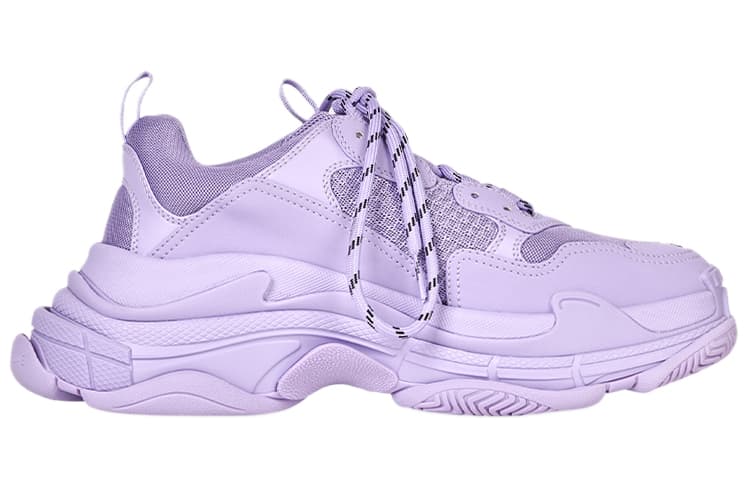 Кроссовки Balenciaga Triple S Purple - изображение 2