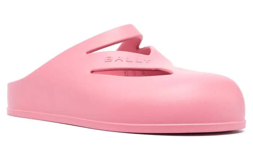 Сандалии BALLY Oaks Резиновая подошва Тихие Домашние тапочки Женские Розовые - изображение 3