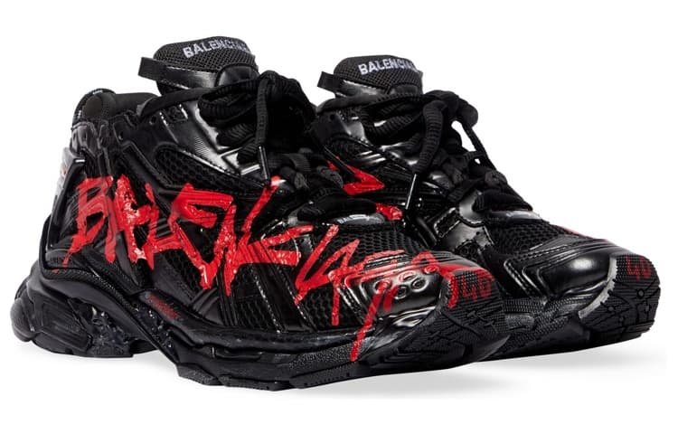 Кроссовки Balenciaga Runner Graffiti - изображение 3