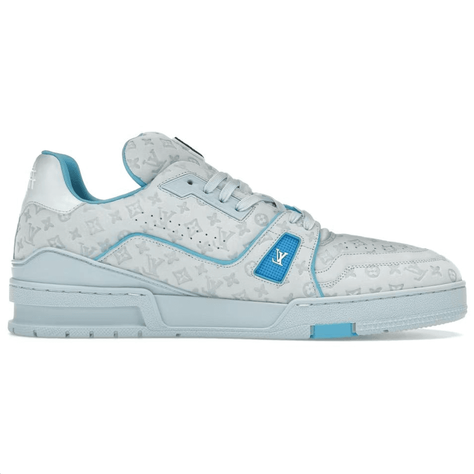 Кроссовки Tyler x Louis Vuitton Trainer Low Blue - изображение 2