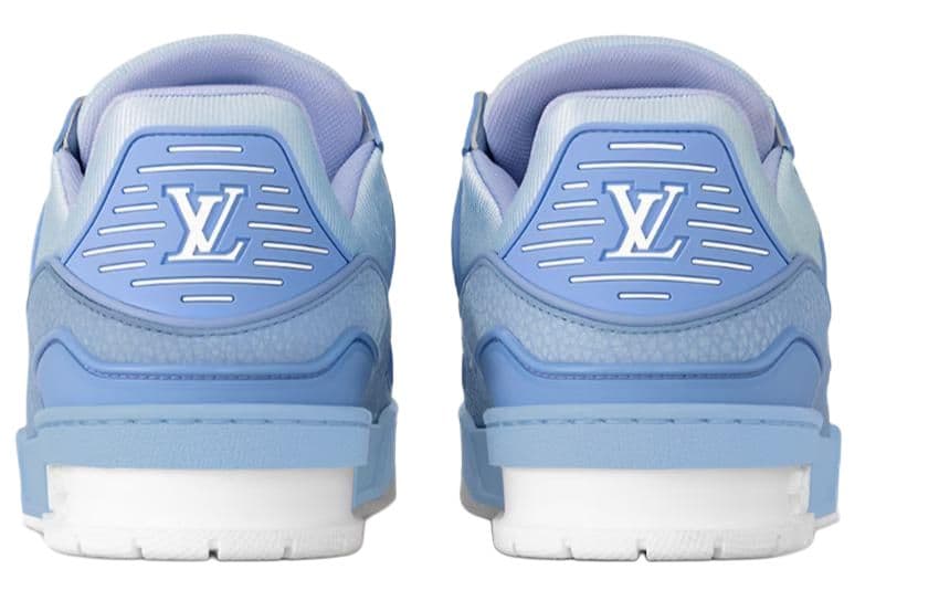 Кроссовки Louis Vuitton Trainer Blue - изображение 5