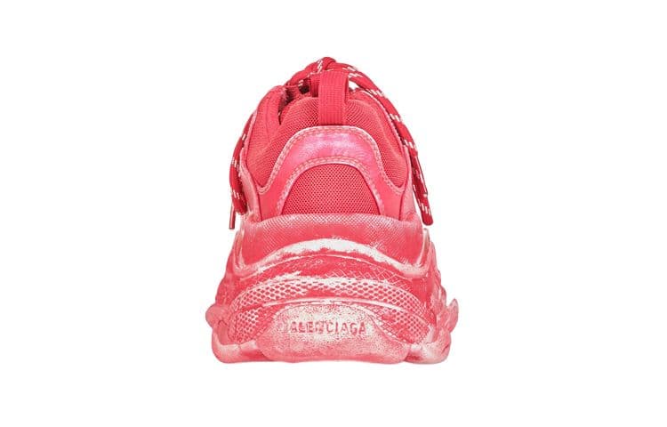 Кроссовки Balenciaga Triple S Red - изображение 5
