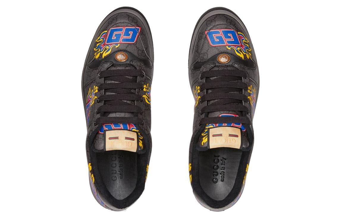 Кроссовки Gucci GG Low Top Sneakers Black - изображение 4