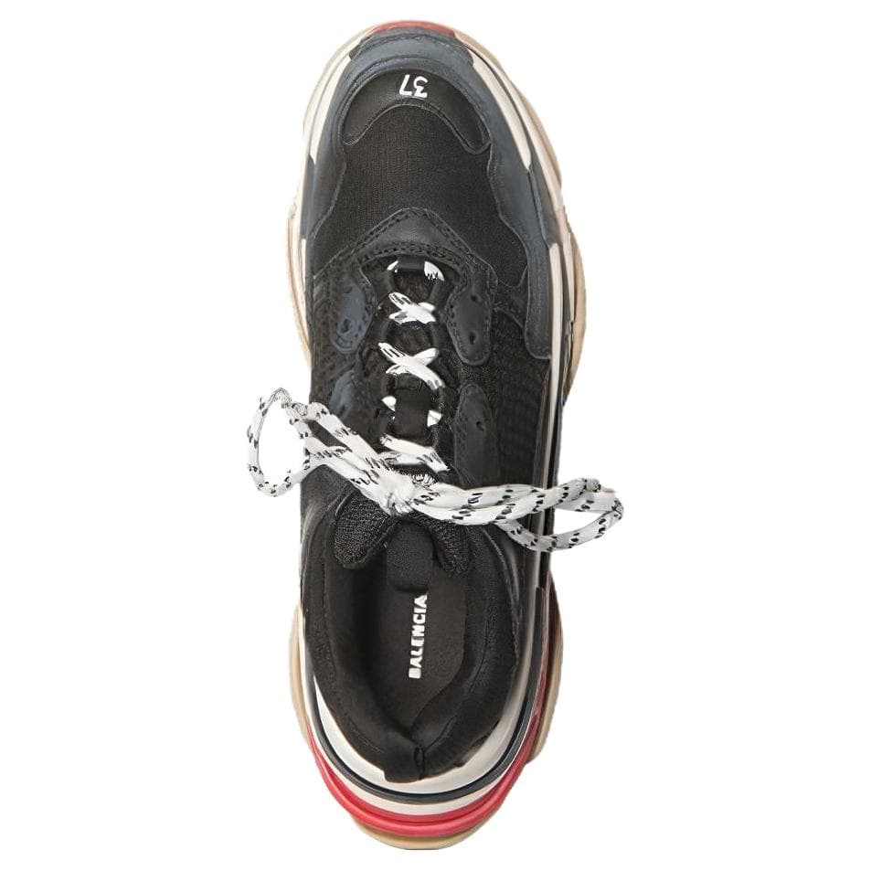 Кроссовки Balenciaga Triple S Black Red - изображение 3
