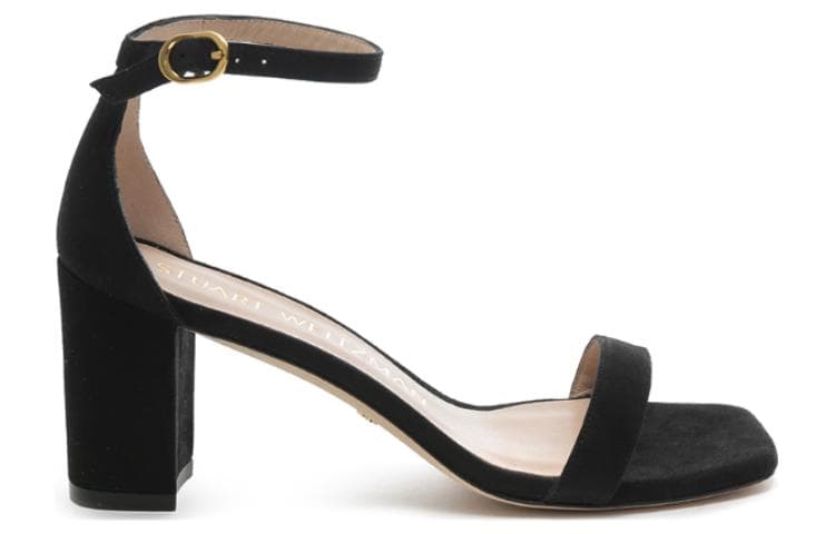 Туфли Stuart Weitzman Sw Искусственная замша грубый каблук высокие каблуки женские - изображение 2