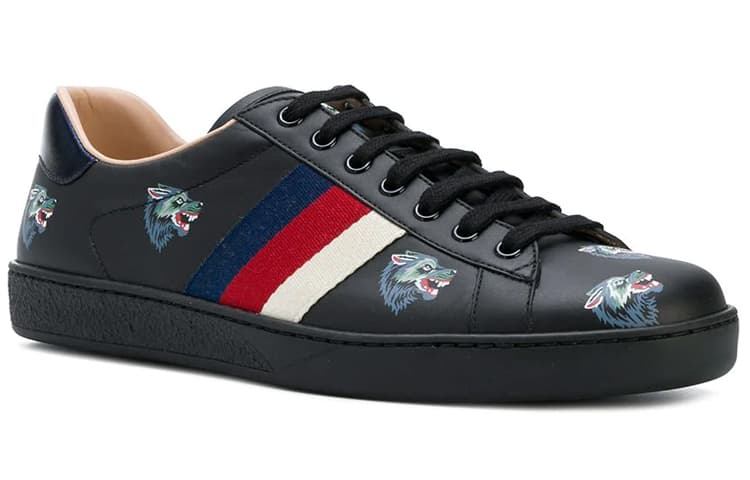 Кроссовки Gucci Ace Black - изображение 4