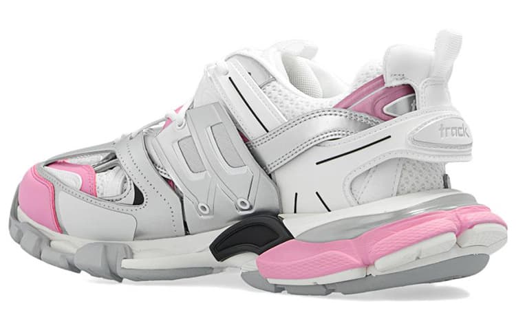 Кроссовки Balenciaga Track 1.0 Silver Pink White - изображение 3
