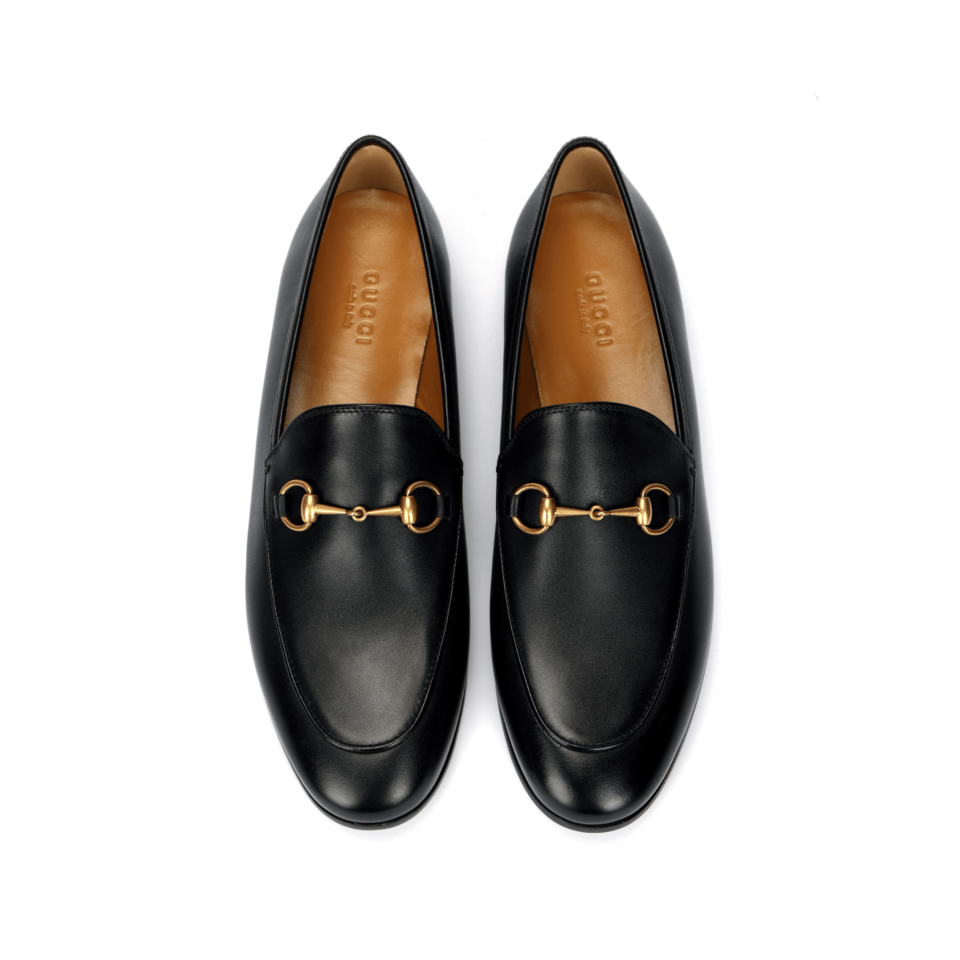 Лоферы Gucci Leather Loafers Black - изображение 3