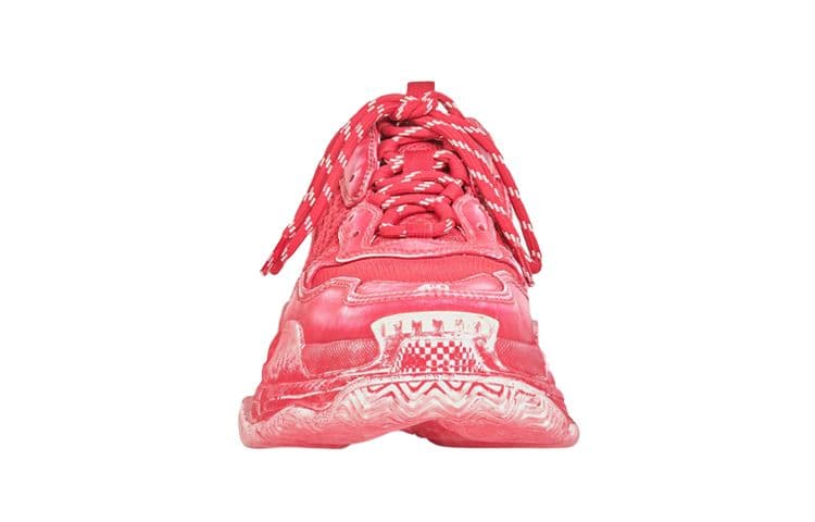 Кроссовки Balenciaga Triple S Red - изображение 3
