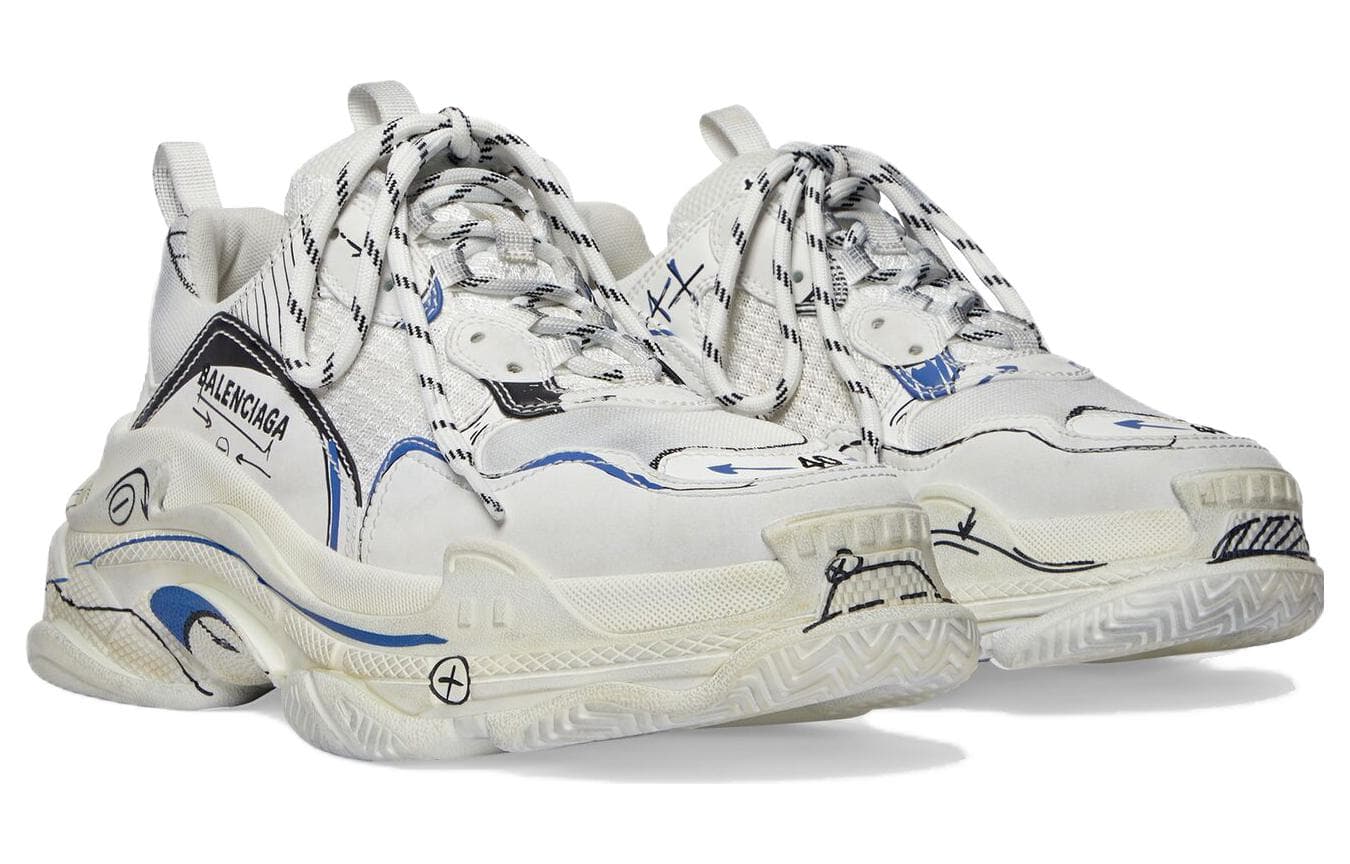Кроссовки Balenciaga Triple S White - изображение 3