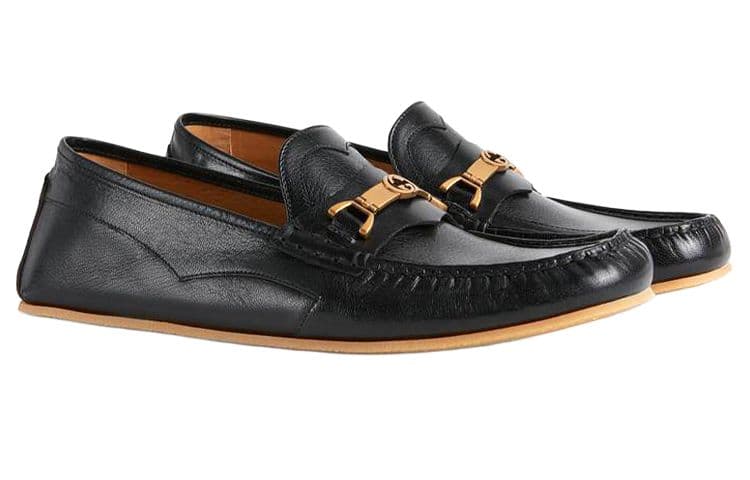 Ботинки Gucci Loafer Black - изображение 3