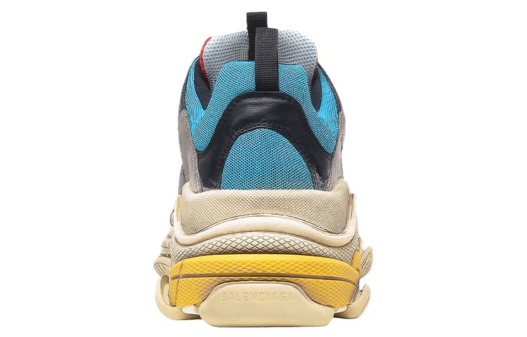 Кроссовки Balenciaga Triple S Blue Grey - изображение 4