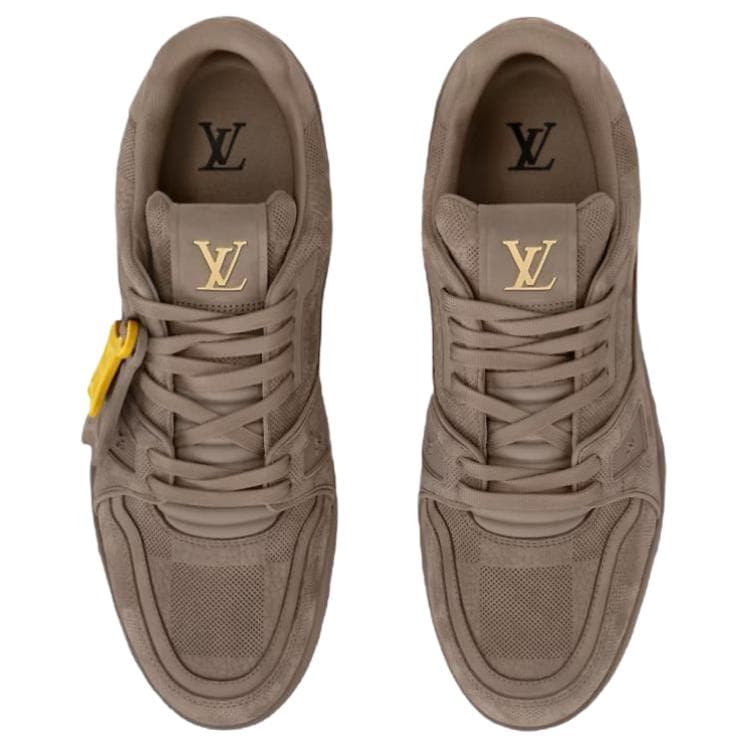 Кроссовки LOUIS VUITTON Trainer Brown - изображение 4