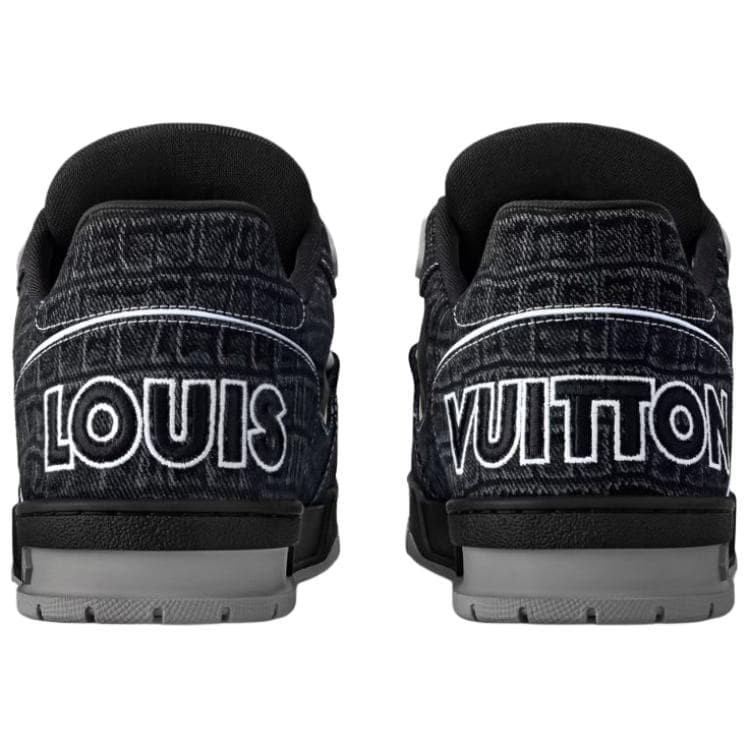 Кроссовки LOUIS VUITTON Trainer Black - изображение 4