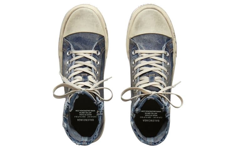 Кеды Balenciaga Denim High-Top - изображение 5