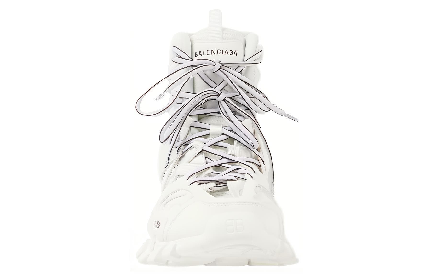 Кроссовки Balenciaga Track High Top White - изображение 3