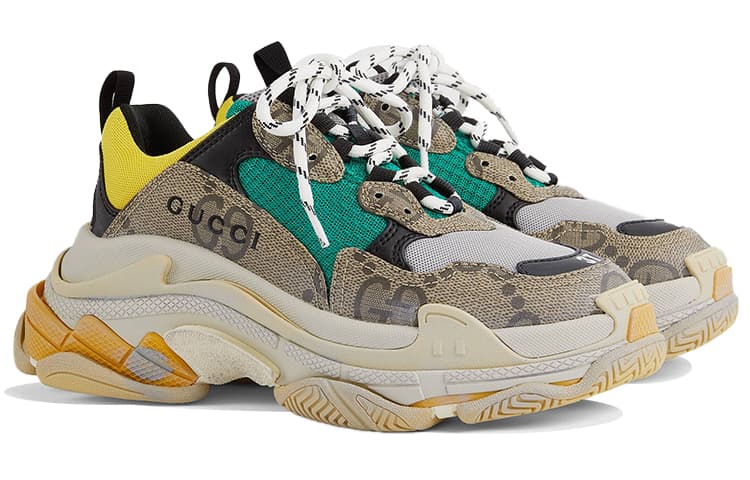 Кроссовки Gucci x Balenciaga Triple S - изображение 3