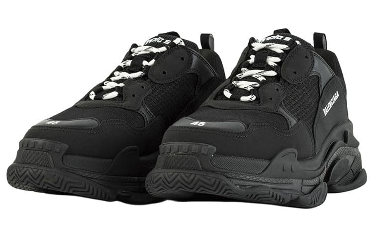 Кроссовки Balenciaga Triple S Black - изображение 3