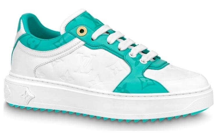 Кроссовки Louis Vuitton Time Out White Green - изображение 2
