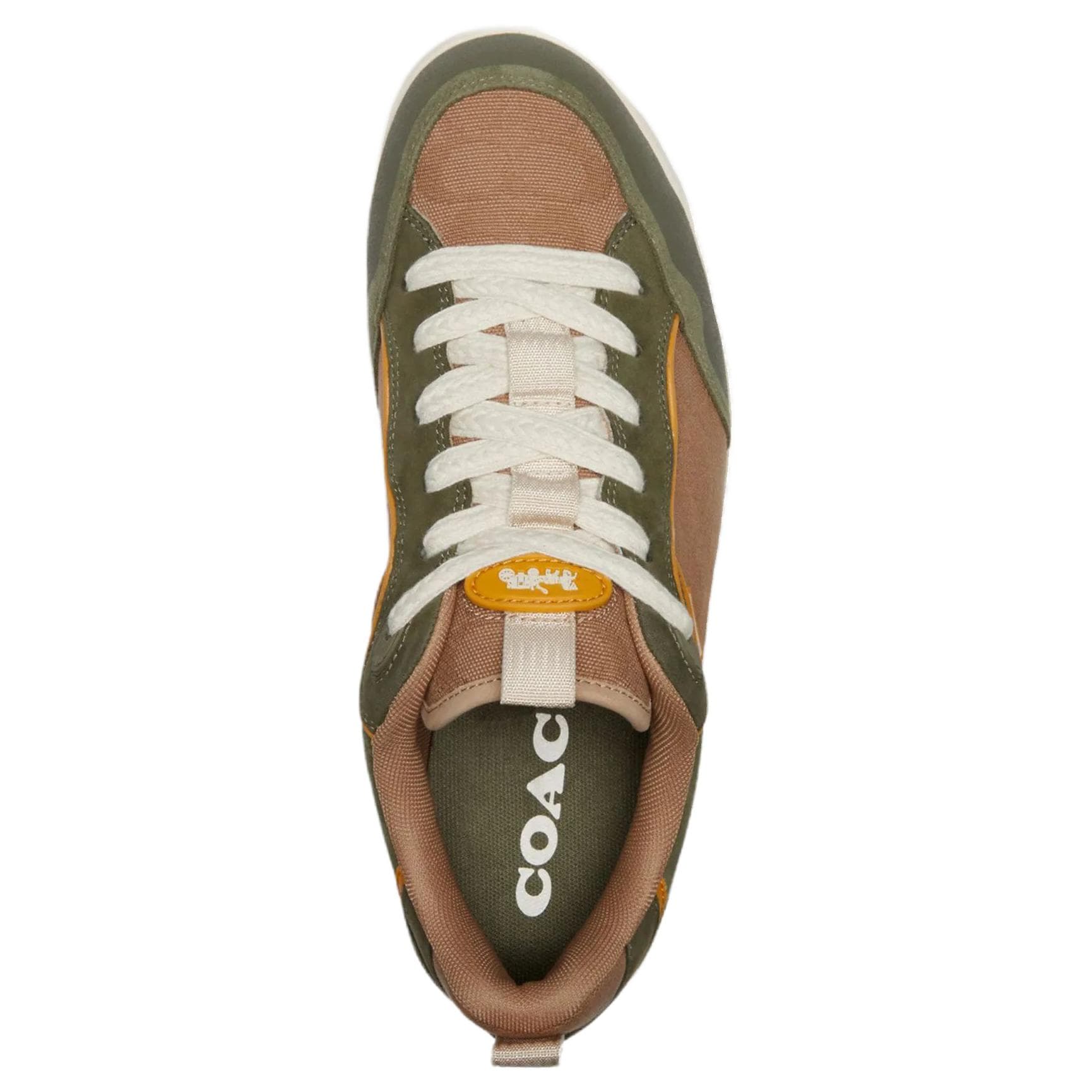 Кроссовки COACH Корт C203 Подпись Низкие Кеды Скейтборд Обувь Мужская Зеленая - изображение 4