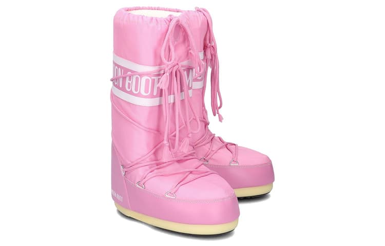 Ботинки зимние Moon Boot Fashion Mid Snow Boots Pink - изображение 4