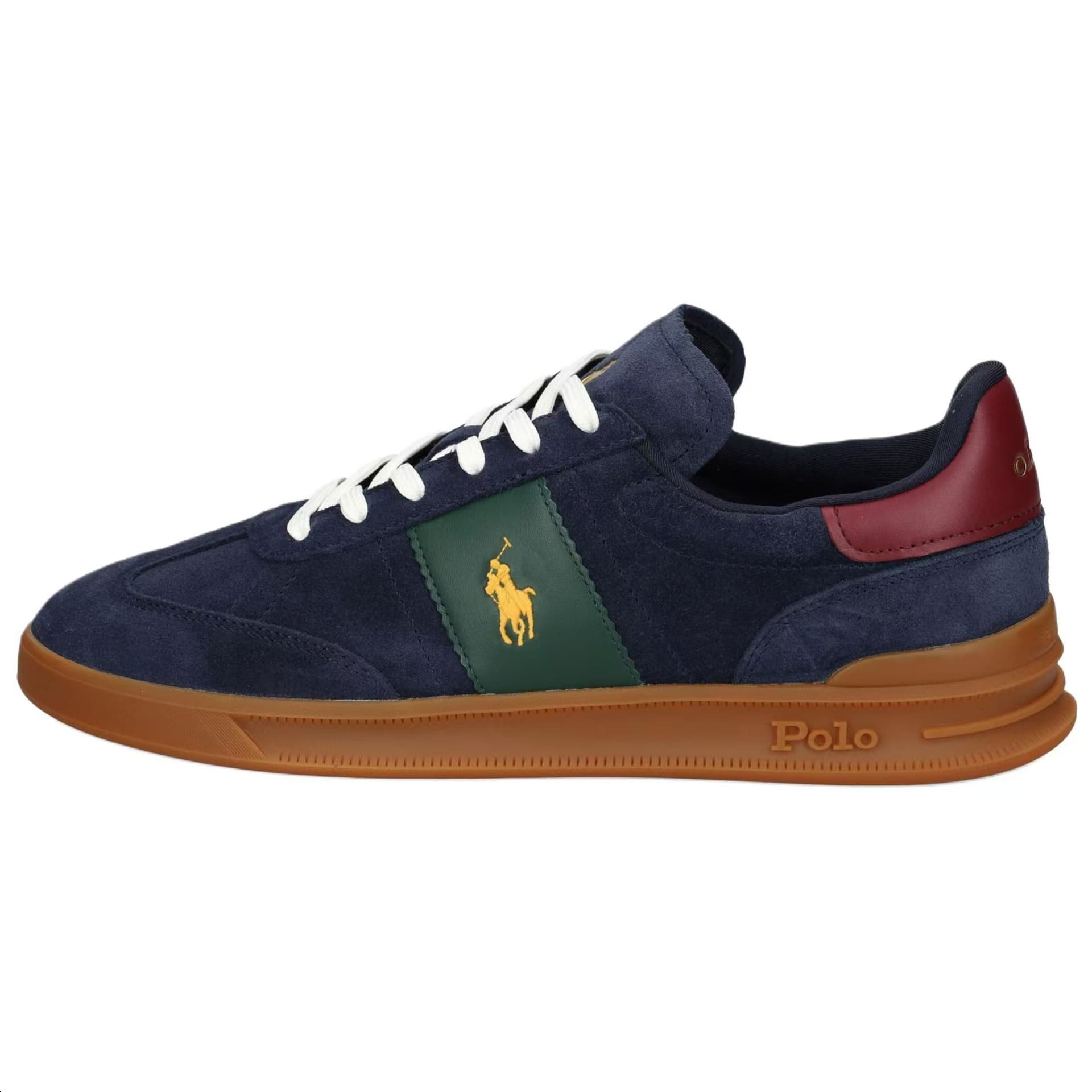 Кроссовки Polo Ralph Lauren Heritage Aera Low Скейтборд Кроссовки 1,5 см Мужские Синие - изображение 1
