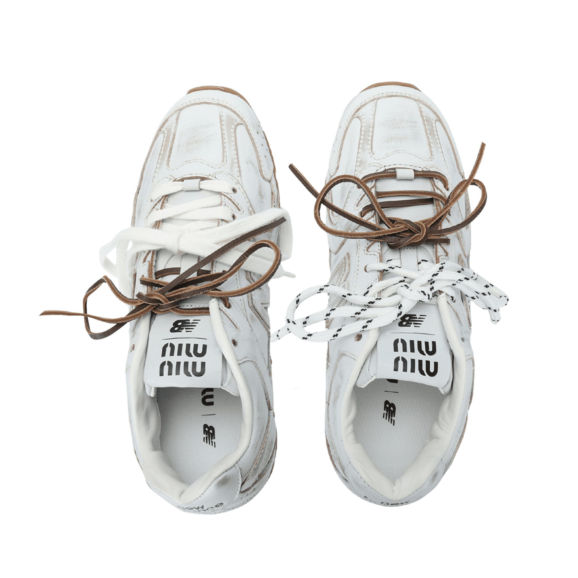 Кроссовки New Balance x MIU MIU 530 White - изображение 3