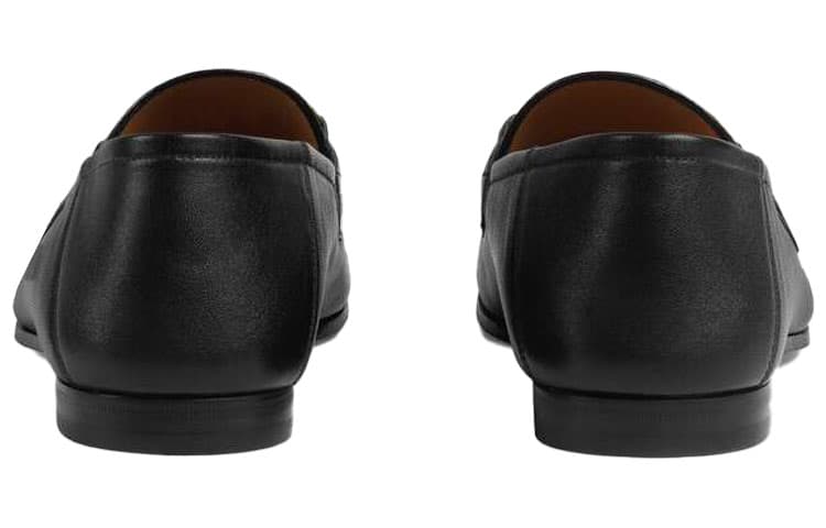 Ботинки Gucci Horsebit Loafers Black - изображение 5