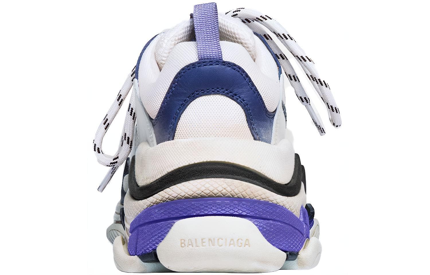 Кроссовки Balenciaga Triple S White Blue - изображение 5