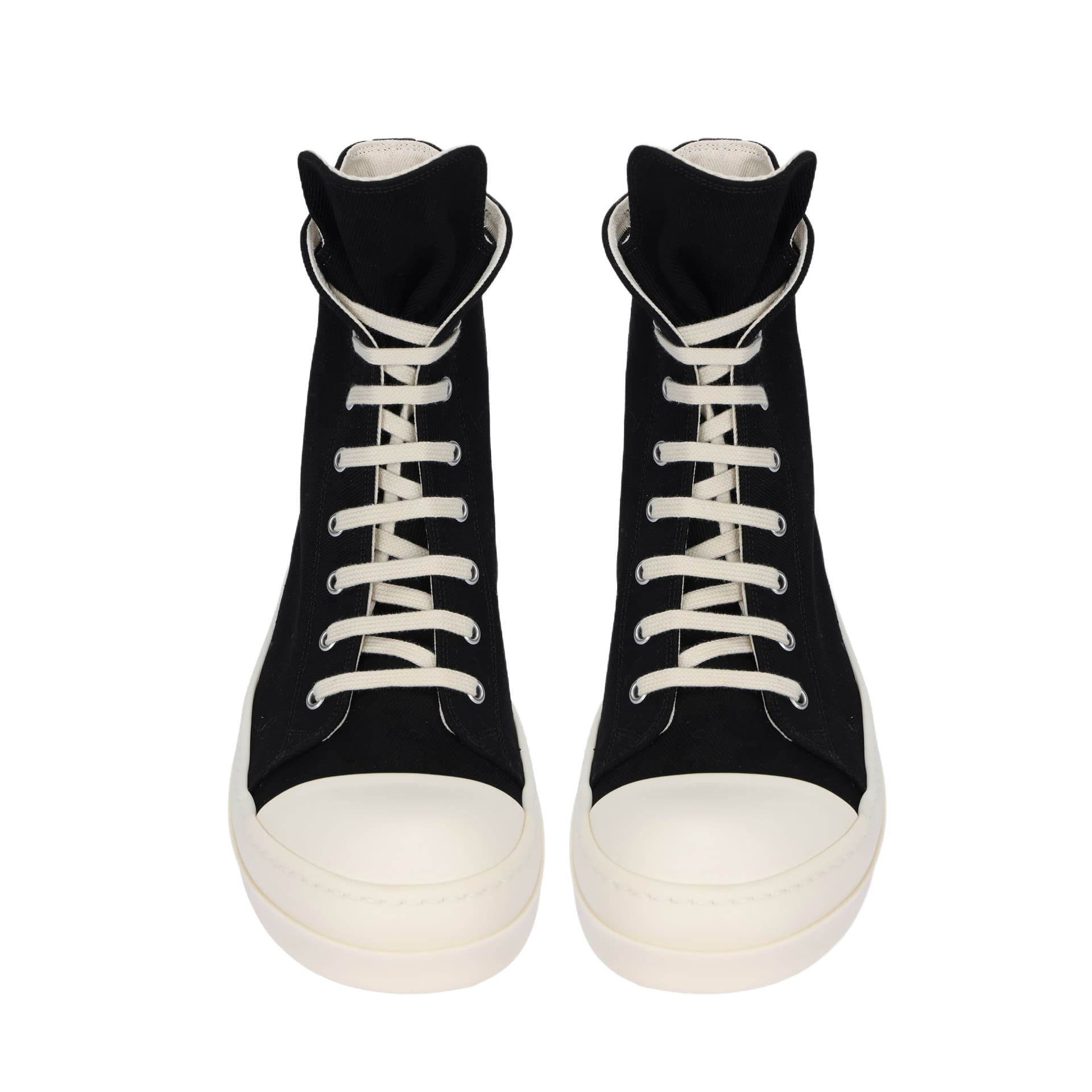 Кеды Rick Owens High-Top Sneakers Black - изображение 3