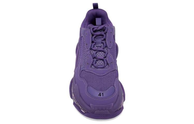 Кроссовки Balenciaga Triple S Purple - изображение 4