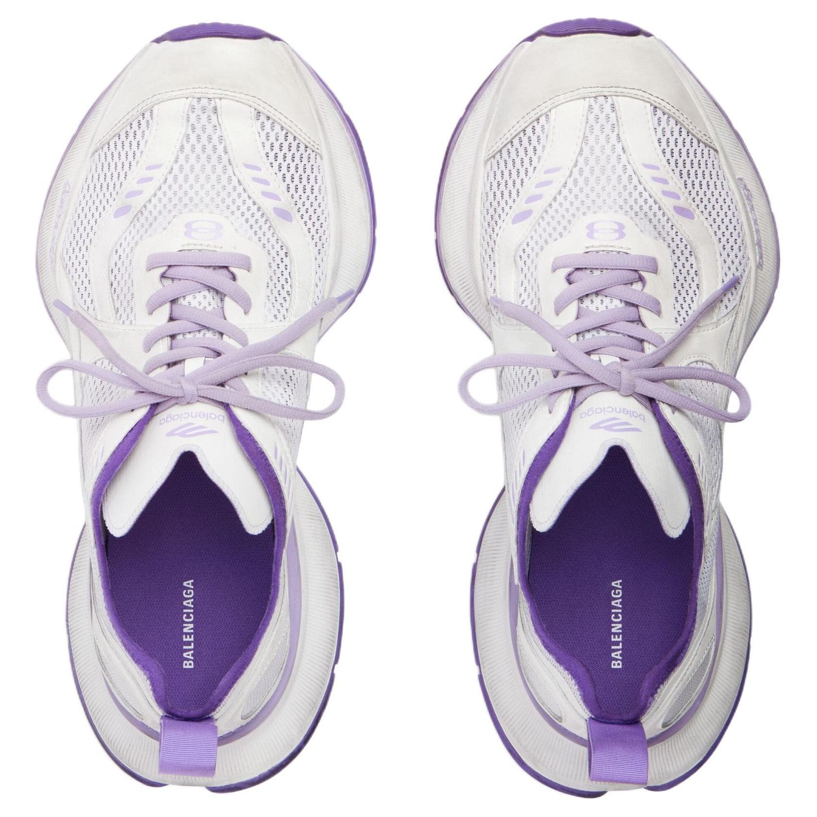 Кроссовки Balenciaga Circuit Low Топ Повседневная обувь Женская Фиолетовая - изображение 4