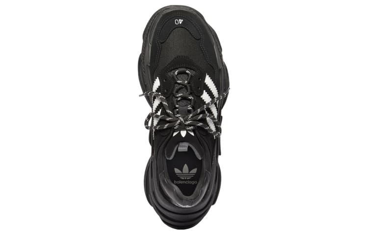 Кроссовки adidas x Balenciaga Triple S Black - изображение 4