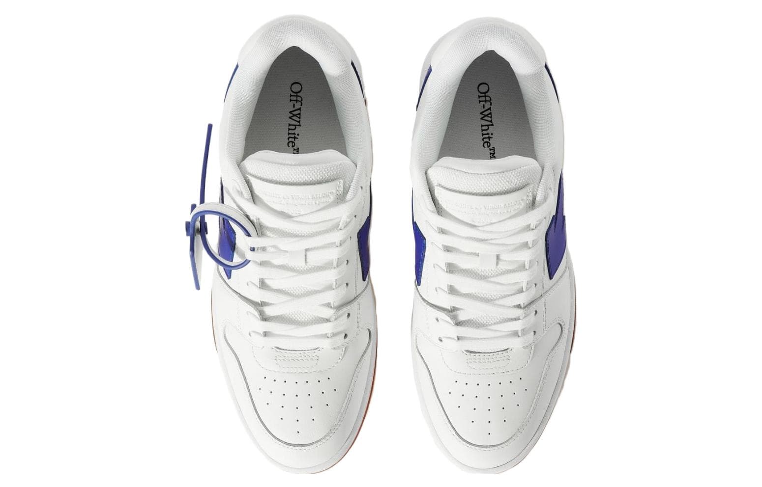 Кроссовки OFF-WHITE Out Of Office White Blue - изображение 3
