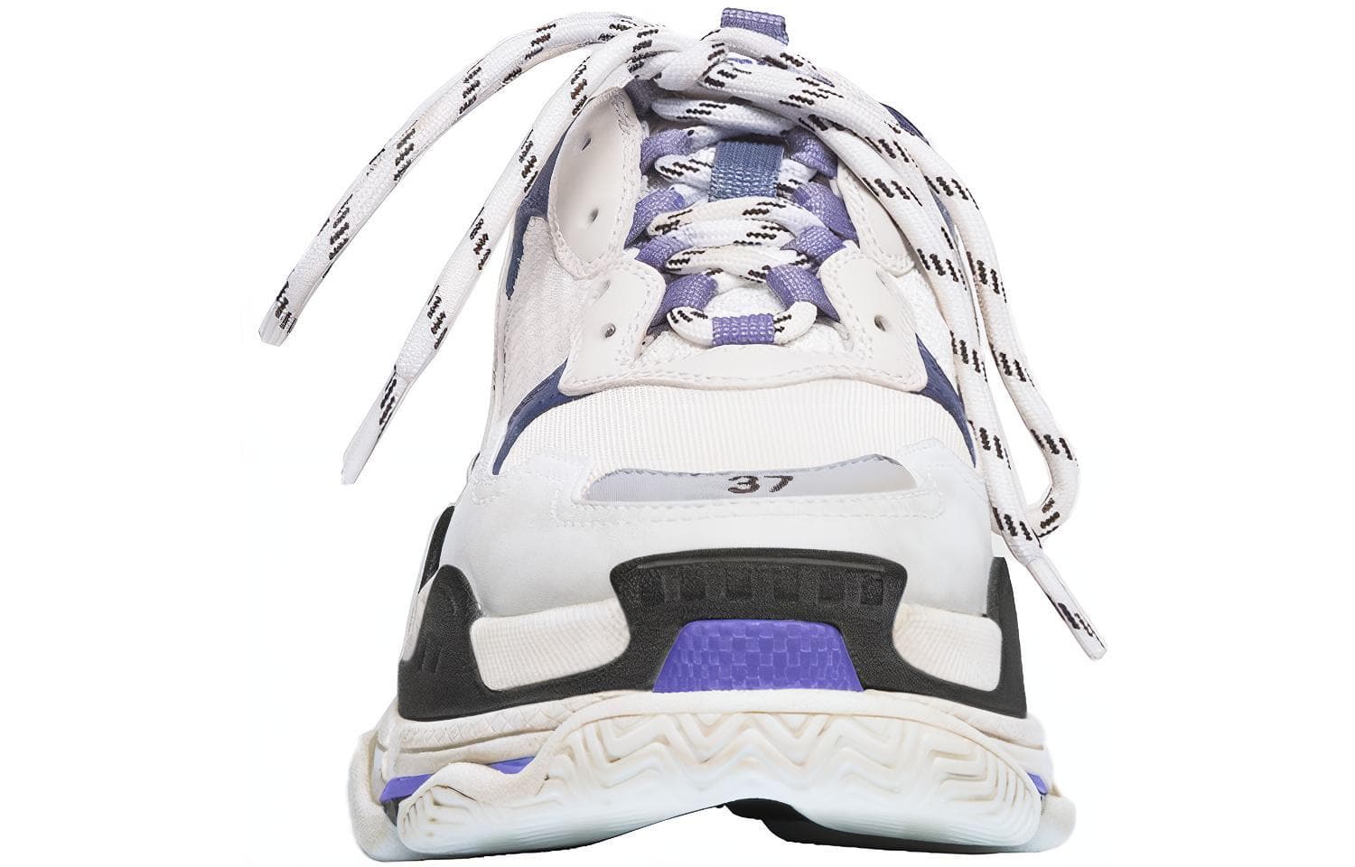 Кроссовки Balenciaga Triple S White Blue - изображение 3