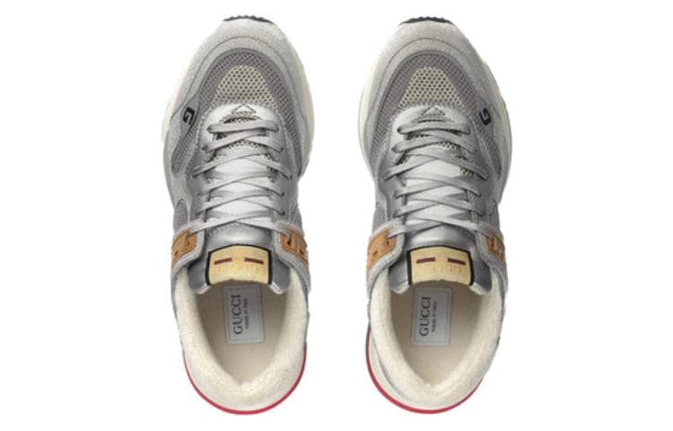 Кроссовки Gucci Ultrapace Silver Grey - изображение 3