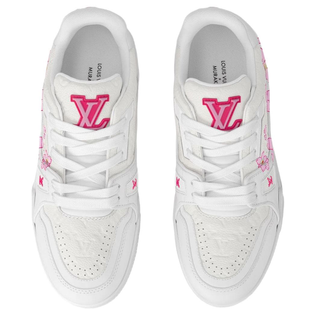 Кроссовки Louis Vuitton Trainer Sakura Collection - изображение 4