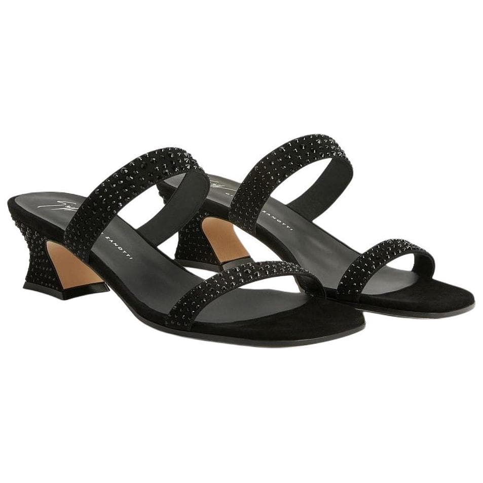 Сандалии giuseppe zanottiGZ Aude Crystal 4.5cm - изображение 3