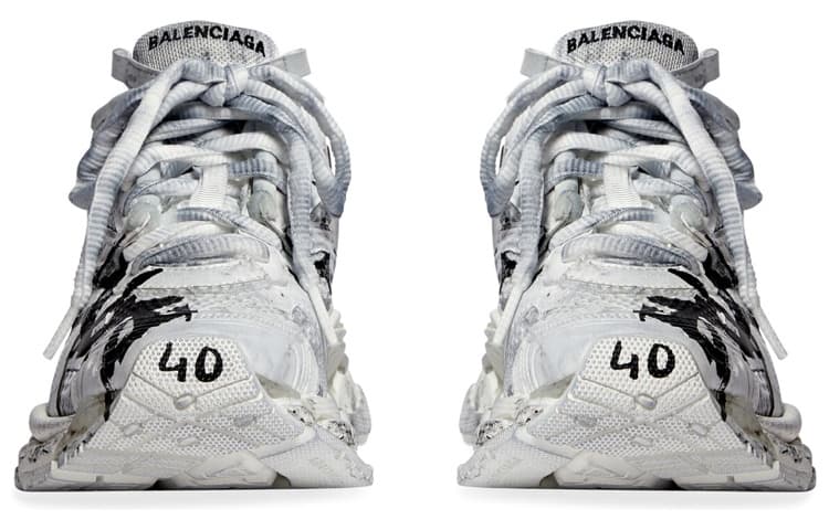 Кроссовки Balenciaga Runner Graffiti - изображение 5