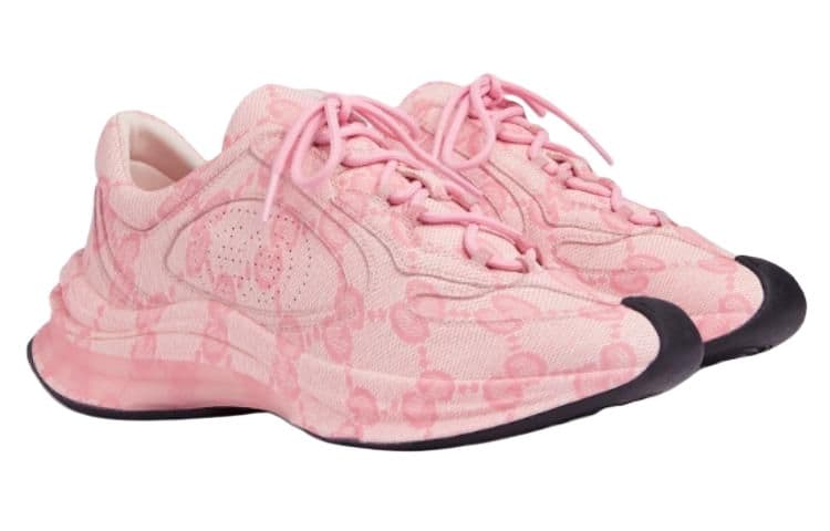 Кроссовки Gucci Run Pink - изображение 3