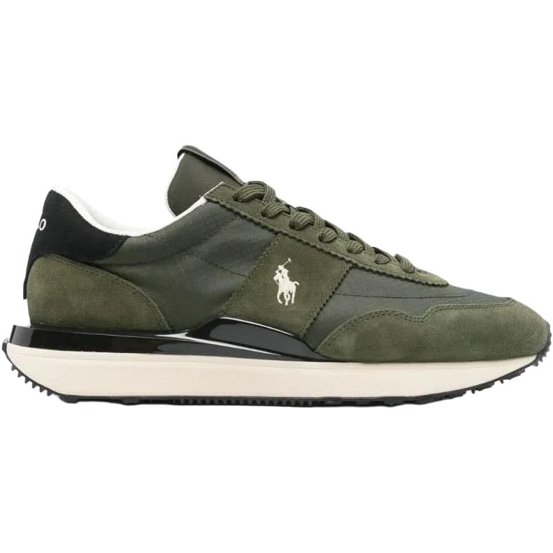 Кроссовки Polo Ralph Lauren Train 89 Low Top Повседневная Обувь Унисекс Зеленая - изображение 2