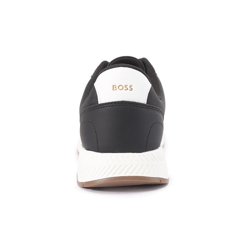 Кроссовки HUGO BOSS HUGO BOSS Ttnm Evo Low Топ Повседневная обувь Мужская Черный Белый Ласточкин хвост - изображение 4