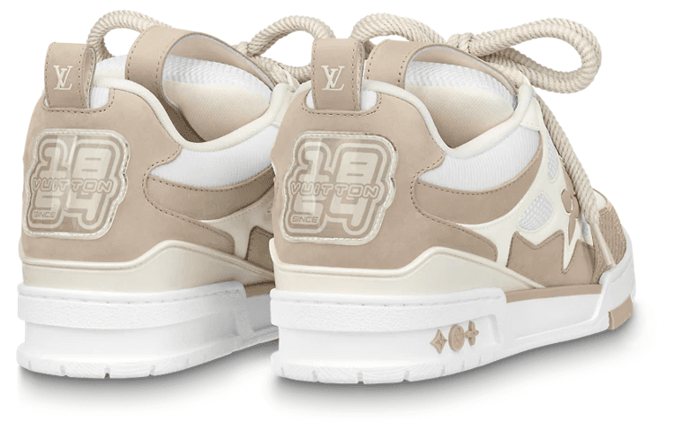 Кроссовки Louis Vuitton Stake White Brown - изображение 3